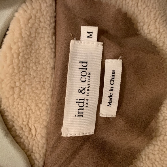 Indi & Cold Shearling Coat - Picture 2 of 6